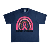 Navy in october we wear pink rainbow Urban Heavy Tee - JahusDesignShop
