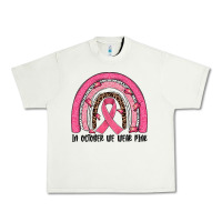 Pistachio in october we wear pink rainbow Urban Heavy Tee - JahusDesignShop