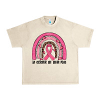 Sandshell in october we wear pink rainbow Urban Heavy Tee - JahusDesignShop