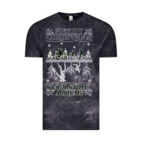 Cloud Black Merry Christmas Vintage Tee - Bettercallsaul