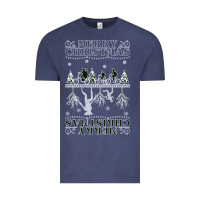 Vintage Denim Merry Christmas Vintage Tee - Bettercallsaul