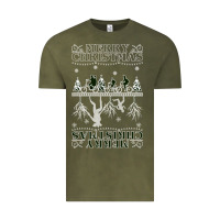 Vintage Olive Merry Christmas Vintage Tee - Bettercallsaul