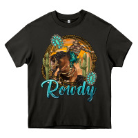 Asphalt western rowdy Heavy Core Tee - NancyCooperArtShop