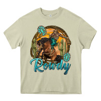 Mossy western rowdy Heavy Core Tee - NancyCooperArtShop