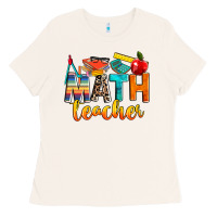 Bone math teacher Ladies Tee - NancyCooperArtShop
