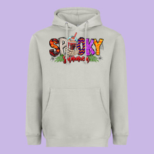Spooky Summer Vibes Heavyweight Hoodie Designed By Cowhidedigitalart