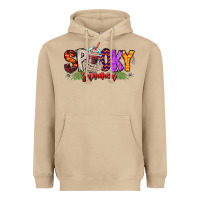 Mushroom spooky summer vibes Heavyweight Hoodie - CowhideDigitalArt