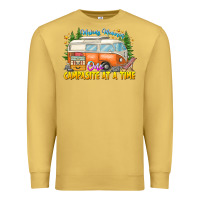 Antique Gold Making Memories Campsites Time Premium Sweatshirt - CowhideDigitalArt