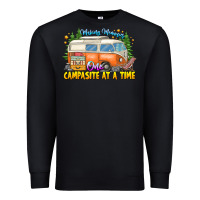 Black Making Memories Campsites Time Premium Sweatshirt - CowhideDigitalArt