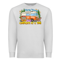 Dove Grey Making Memories Campsites Time Premium Sweatshirt - CowhideDigitalArt