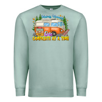 Seafoam Making Memories Campsites Time Premium Sweatshirt - CowhideDigitalArt