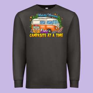 Making Memories Campsites Time Premium Sweatshirt Designed By Cowhidedigitalart