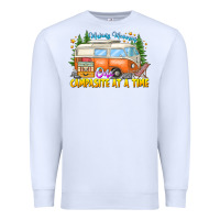White Making Memories Campsites Time Premium Sweatshirt - CowhideDigitalArt