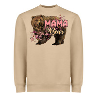 Mushroom Mama bear mother's day Heavyweight Sweatshirt - HowdyJamesFarm