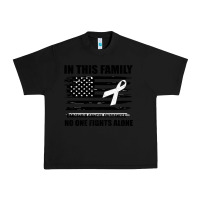 Black No One Fights Alone Pancreatic Cancer Awareness Urban Heavy Tee - Bettercallsaul
