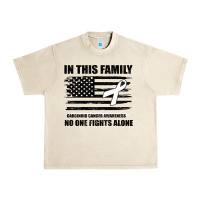 Sandshell No One Fights Alone Pancreatic Cancer Awareness Urban Heavy Tee - Bettercallsaul