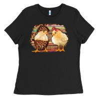 Black Western Leopard and Serape Chicks Ladies Tee - Jasminsmagicworld