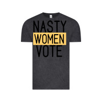 Vintage Black Nasty Women Vote Vintage Tee - Bettercallsaul