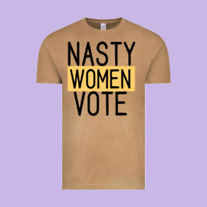 Nasty Women Vote Vintage Tee Designed By Bettercallsaul