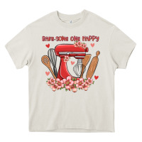Cream bake same one happy Heavy Core Tee - MaliasSmallBusiness