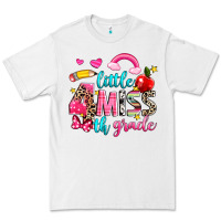 White little miss fourth grade Premium Tee - NancyCooperArtShop