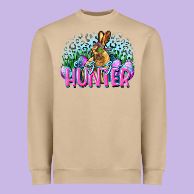 Egg Hunter Easter Day Heavyweight Sweatshirt Designed By Cowgirlartshop