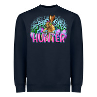 Navy Egg hunter Easter Day Heavyweight Sweatshirt - CowGirlArtShop