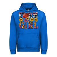 Cobalt western farm girl Urban Hoodie - Artiststas