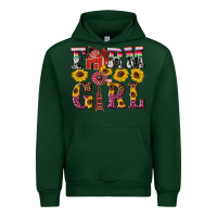 Forest Green western farm girl Urban Hoodie - Artiststas