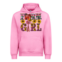 Fuchsia Pink western farm girl Urban Hoodie - Artiststas