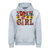 Heather Grey western farm girl Urban Hoodie - Artiststas