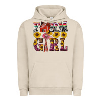 Pigment French Oak western farm girl Urban Hoodie - Artiststas