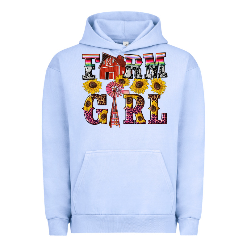 Western Farm Girl Urban Hoodie by Artiststas | Teevron
