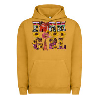 Pigment Peanut Butter western farm girl Urban Hoodie - Artiststas