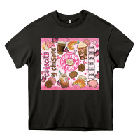 Asphalt cafecito y chisme Heavy Core Tee - JahusDesignShop