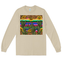Mushroom western desert with leopard and sunflowers tumbler tbs Long Sleeve Tee - TumblerDesignByShophia