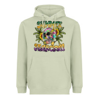 Matcha Summer Searchin Heavyweight Hoodie - CowhideDigitalArt