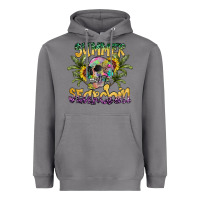 Storm Summer Searchin Heavyweight Hoodie - CowhideDigitalArt