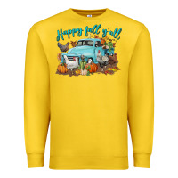 Lemon Happy Fall Y'all Premium Sweatshirt - LillyAllenDesigns