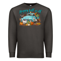 Smoke Happy Fall Y'all Premium Sweatshirt - LillyAllenDesigns