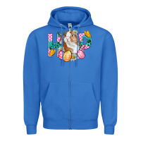 True Royal Hop Bunny Easter Zipper Hoodie - BundleAndBundleShop