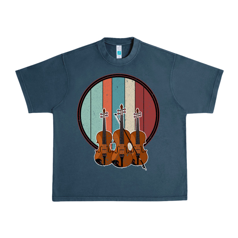 Violin Vintage Urban Heavy Tee by Bettercallsaul | Teevron