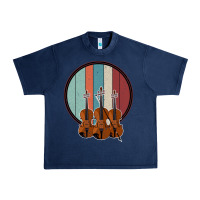 Navy Violin Vintage Urban Heavy Tee - Bettercallsaul