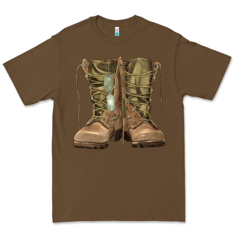 Soldier Boots Premium Tee by RanaPortraitStore | Teevron