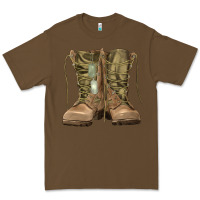 Cacao soldier boots Premium Tee - RanaPortraitStore