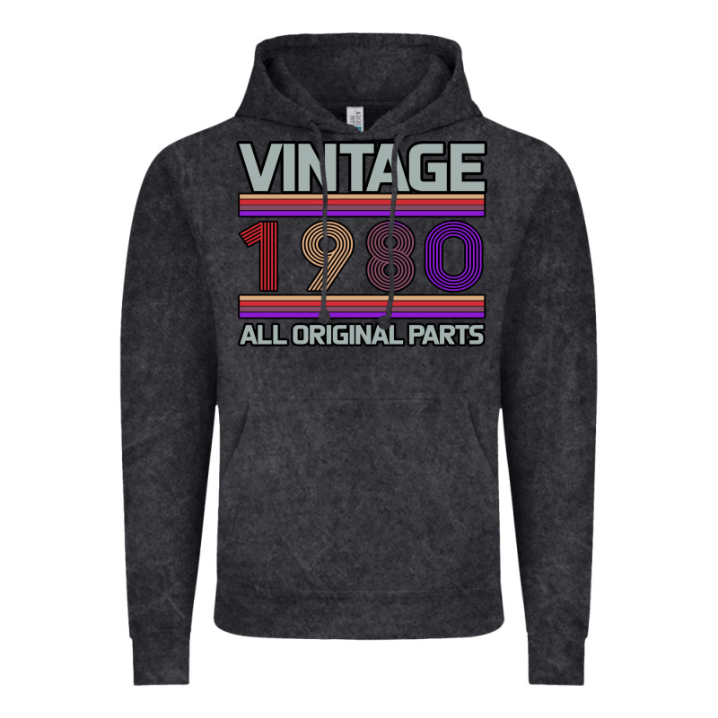 Vintage 1980 Birthday Vintage Hoodie by Bettercallsaul | Teevron