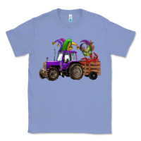 Colony Blue mardi gras mask crawfish farm tractor Classic Tee - RanaPortraitStore