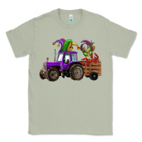 Matcha mardi gras mask crawfish farm tractor Classic Tee - RanaPortraitStore