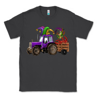 Smoke mardi gras mask crawfish farm tractor Classic Tee - RanaPortraitStore