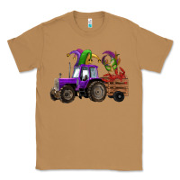 Toasted Coconut mardi gras mask crawfish farm tractor Classic Tee - RanaPortraitStore